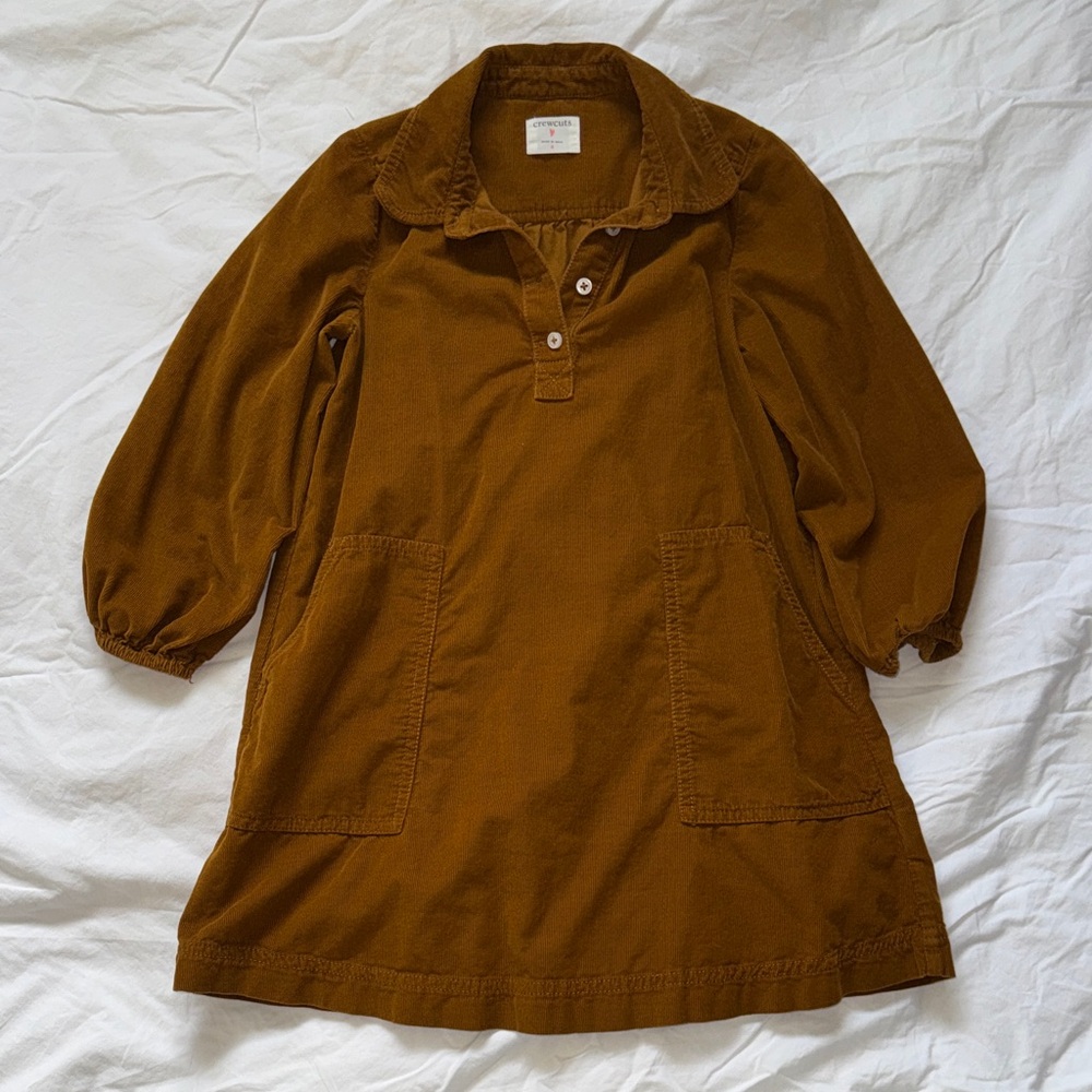 Crewcuts Brown Casual Kids Dress